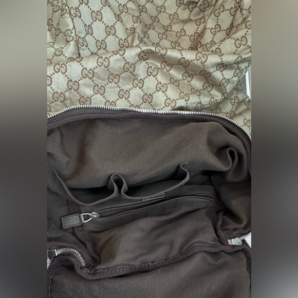 Gucci Monogram Canvas Backpack - Picture 10 of 13